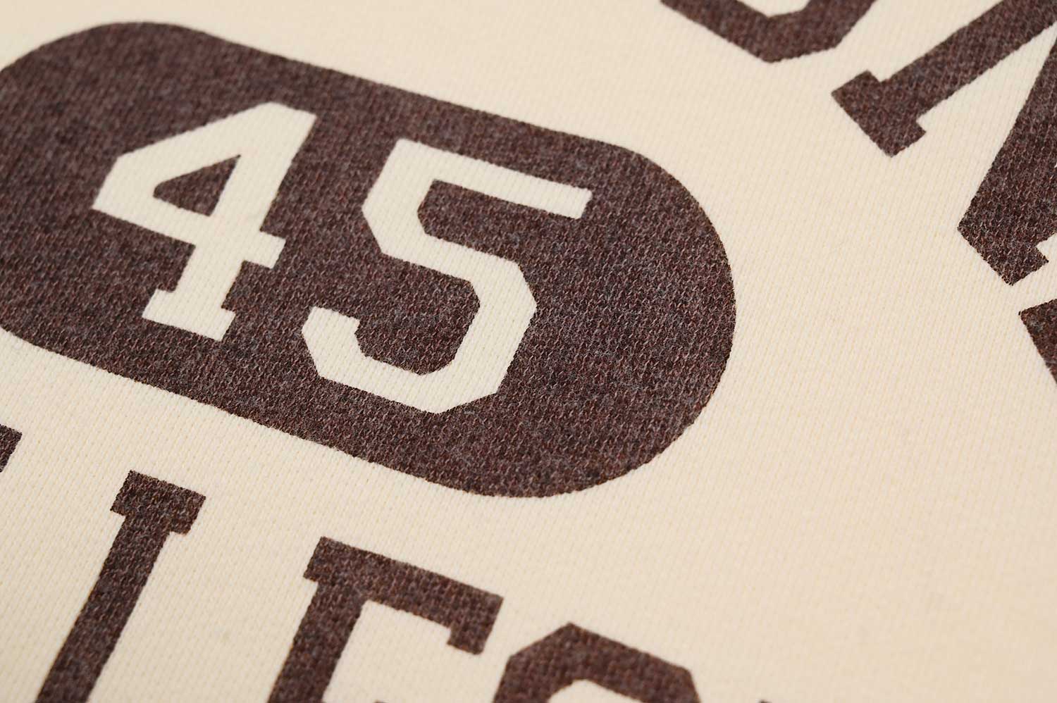 ウォッシュアウトプリント】色あせた染み込みプリントを再現