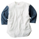 CROSS&STITCH OE1230 オープンエンド3/4スリーブベースボールTシャツ