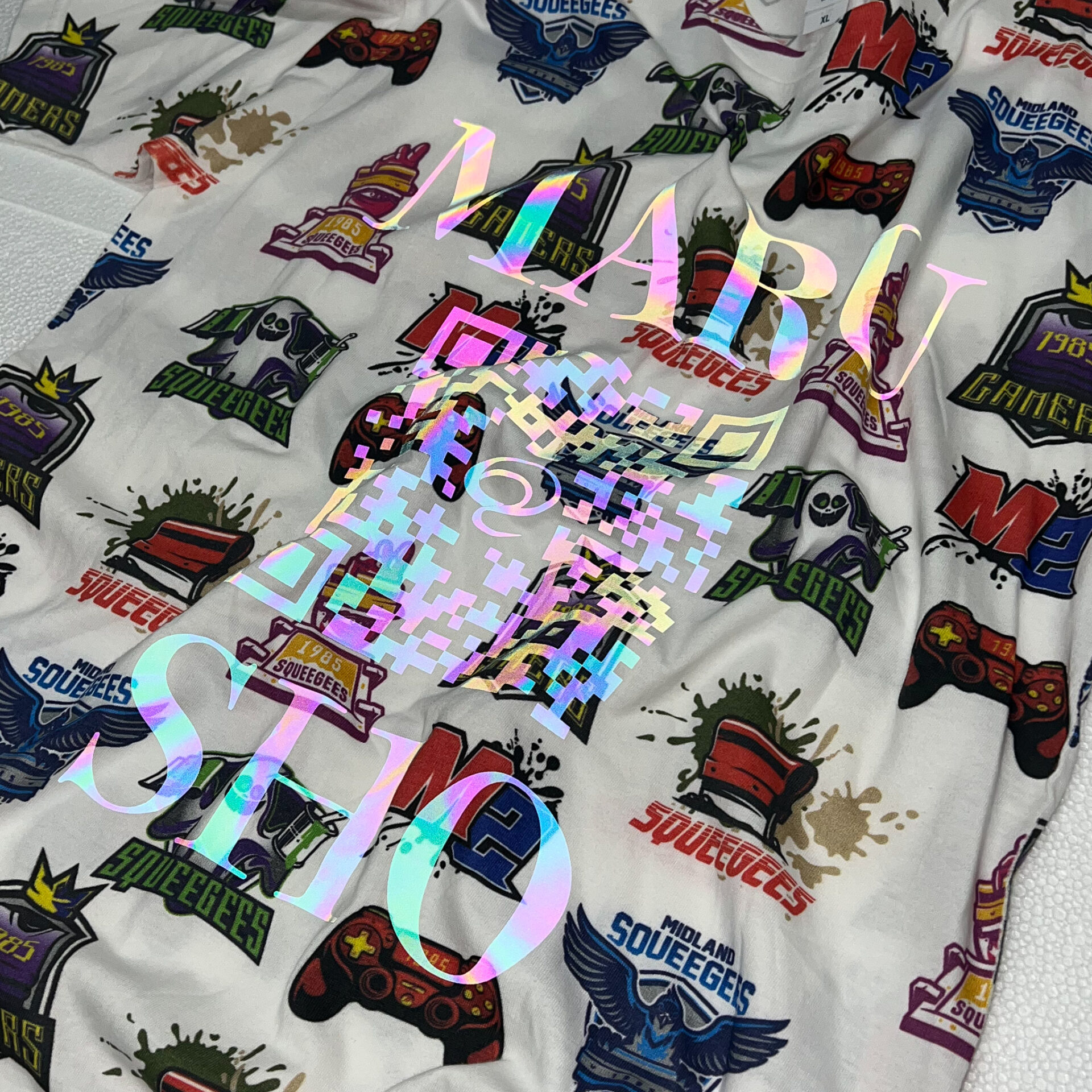 オーロラ転写】オーロラのように様々な色に変化する！ | プリント工場