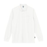 LIFEMAX MS3123 4.3オンス ドライロングスリーブポロシャツ（ポリジン加工）