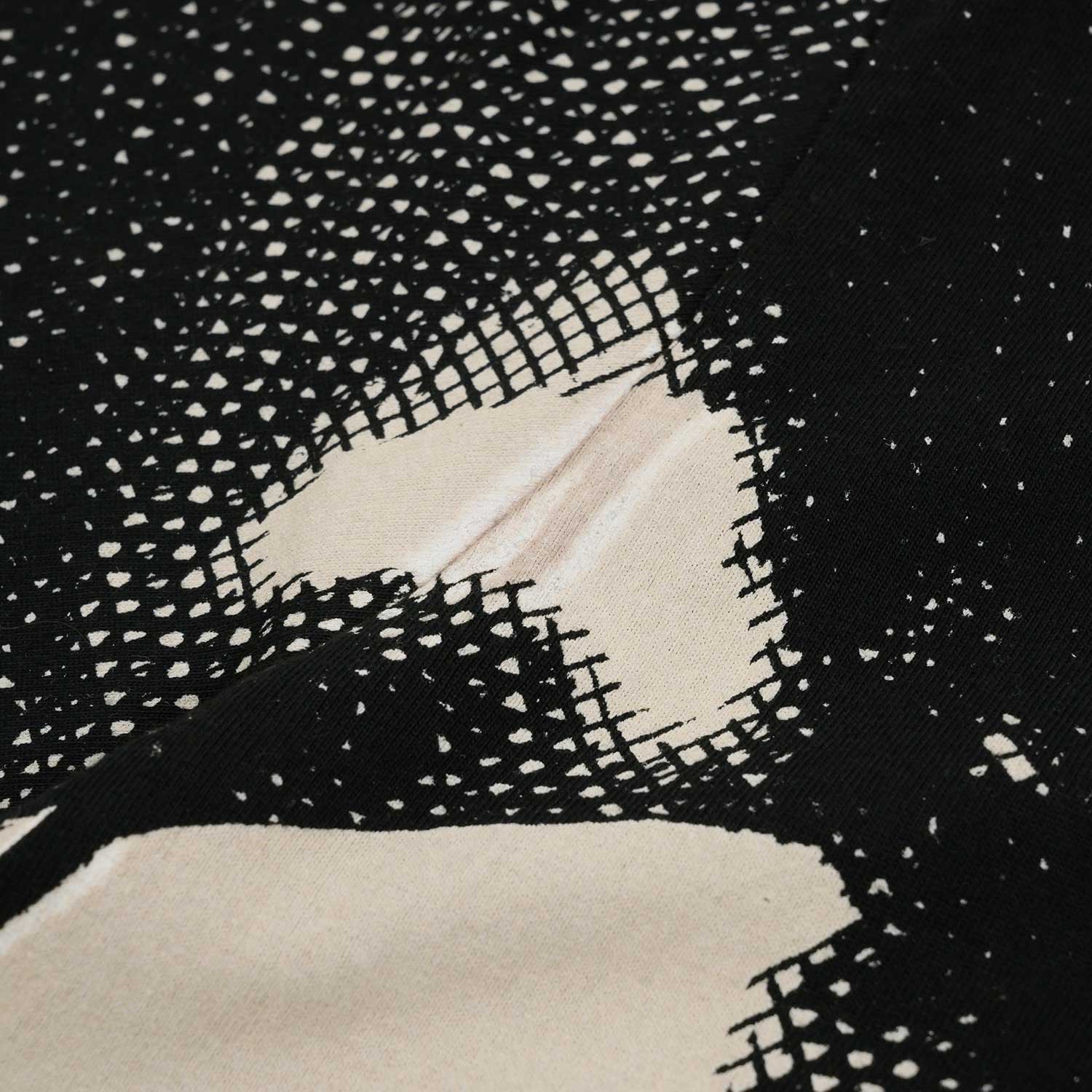 丸首長袖 抜染 メッセージPT yohji yamamoto - Yohji Yamamoto [HR-T24-075 / 丸首大長袖 抜染