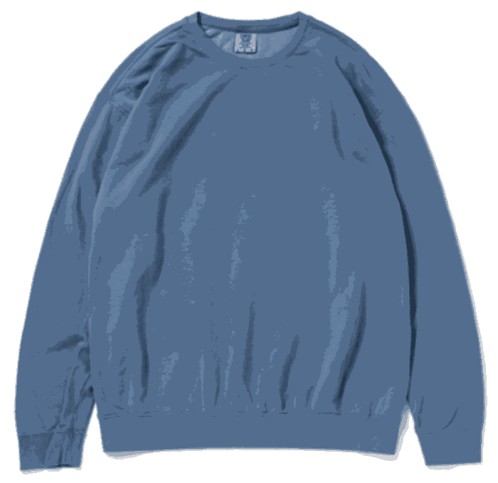 Autry リラックスフィットクルネックスウェットシャツ COMFORT COLORS 1466 6.4 oz ガーメントダイ ライトウェイト