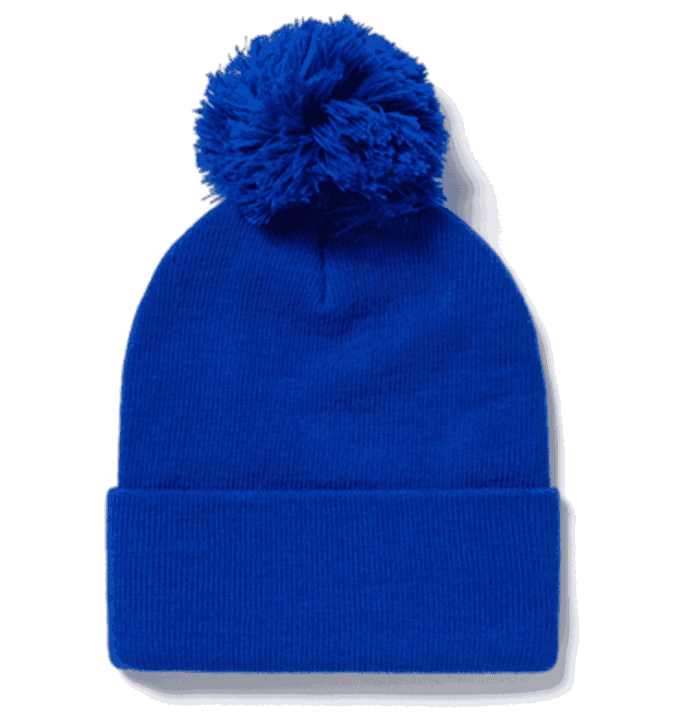 FLEXFIT 1501P カフドポンポンニットビーニー | プリント工場の丸昇