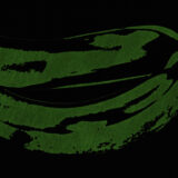 【蓄光クラックプリント】蓄光プリントとクラックプリントをかけ合わせたプリント技法