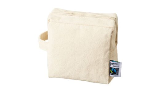 マークレススタイル　TF-0013 　フェアトレードコットンキャンバスファスナーポーチ（S）