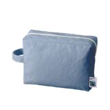 マークレススタイル　TF-0015　フェアトレードコットンキャンバスファスナーポーチ（L）