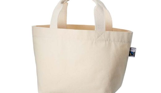 マークレススタイル　TF-0017　フェアトレードコットンキャンバストート（S） 内ポケット