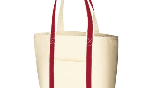 マークレススタイル　TR-0773　キャンバスバイカラートート（L）