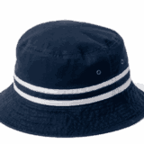 NEWHATTAN　1595　ストライプ　バケットハット