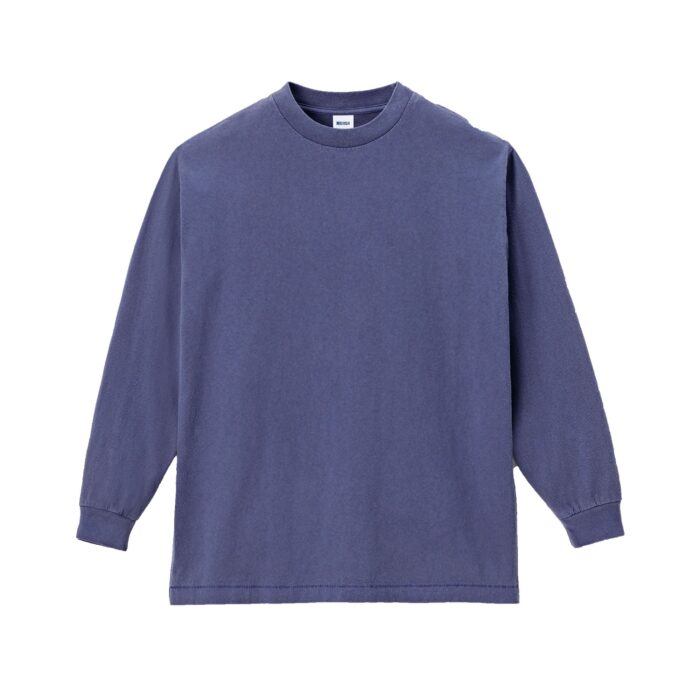 LIFEMAX MS1171 6.5オンス ピグメントダイ ロングスリーブTシャツ