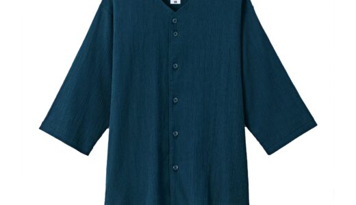 LIFEMAX　MS1176　楊柳鯉口５分袖シャツ